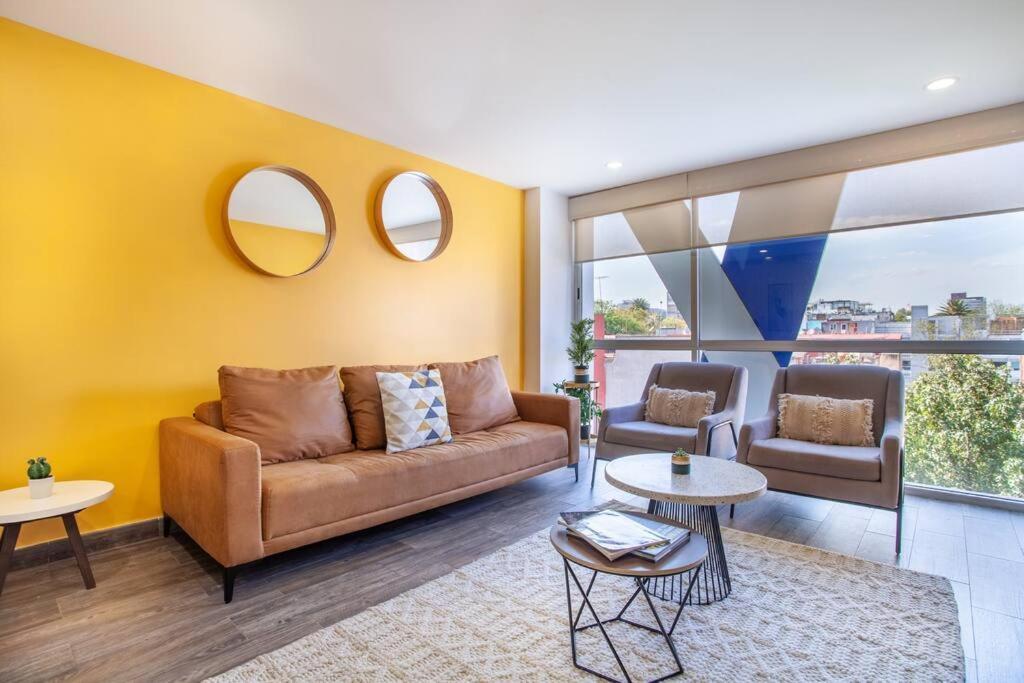 Moderno Mexicano 3Br/2Ba 200Mbps México DF Exterior foto