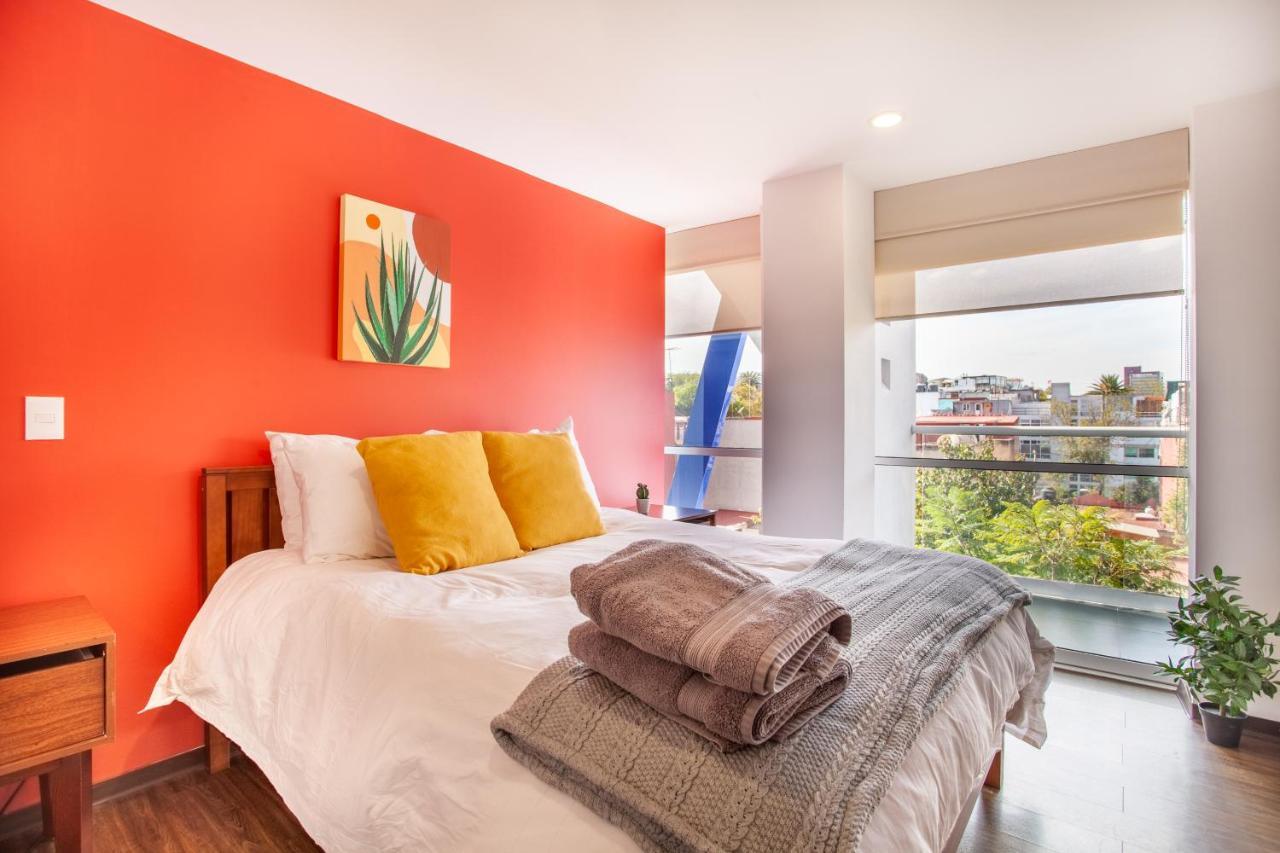 Moderno Mexicano 3Br/2Ba 200Mbps México DF Exterior foto